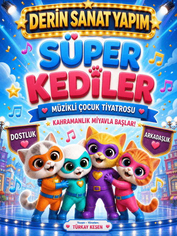 Süper Kediler Tiyatro Oyunu